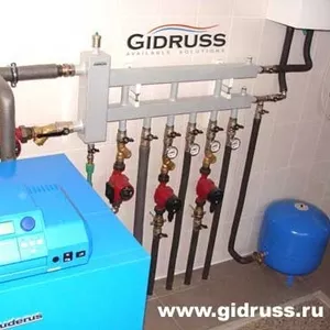 Гидрострелки с коллекторами для отопления от производителя