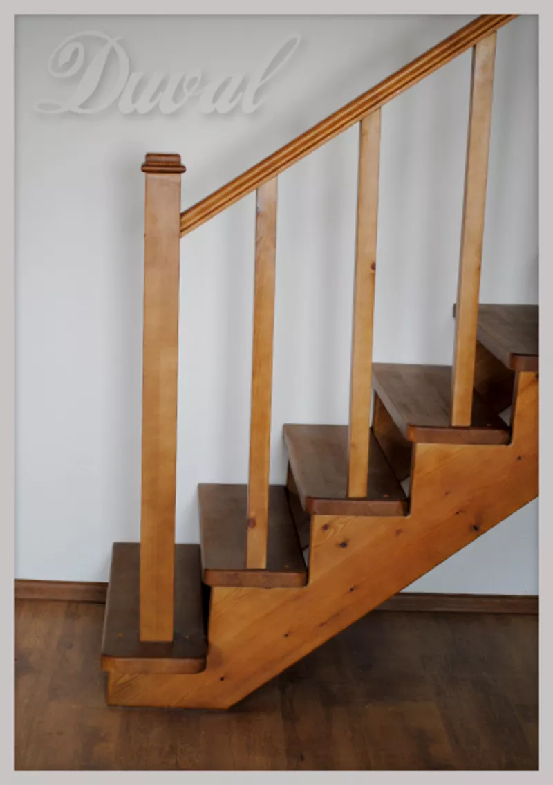 Деревянные лестницы от Дюваль! Изготовление и установка 6