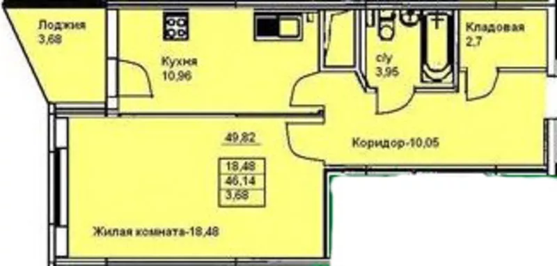 Продам 1 комнатную квартиру в районе Краснолесья в Екатеринбурге 7