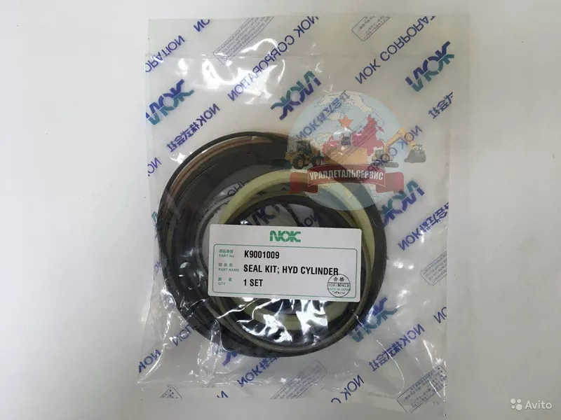 Ремкомплект г/ц ковша K9001009 (401107-00339A) Doosan DX300LC,  DX300LC