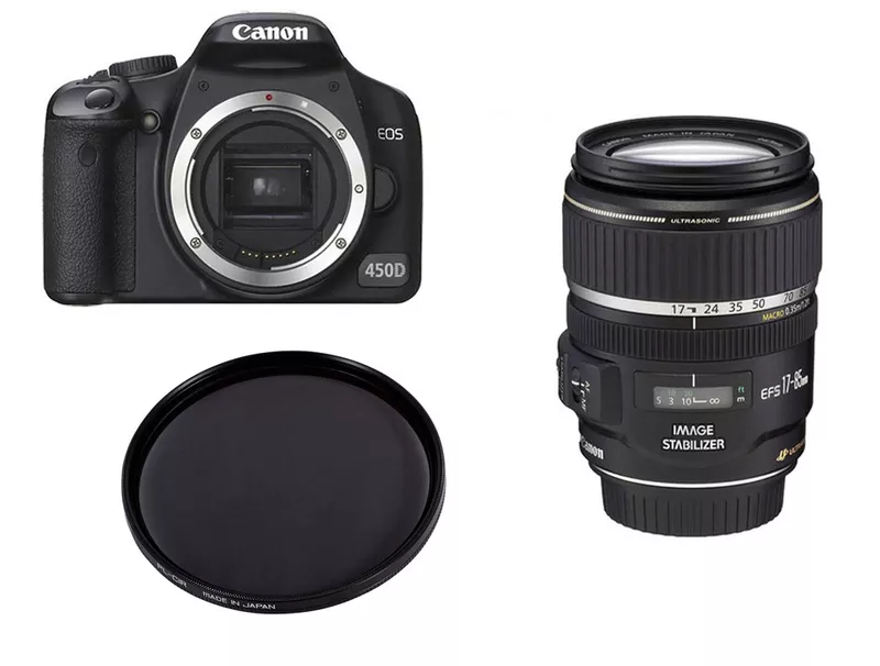 Продам Canon 450d+Обьектив+фотофильтр